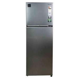 Panasonic NR-TG368BVHN 2 Door Refrigerator with Inverter Technology With AI Econavi,Energy Efficient, Prime Convertable 322Ltr Storage Capacity With 35 Ltr Big Veg Basket & Stylish Silver Finish
