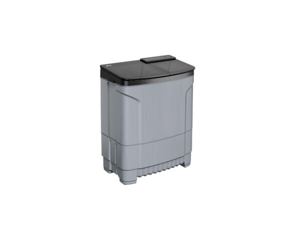 Godrej EDGE ULTIMA 8 Kg 5 star Semi-Automatic Top Loading Washing Machine (WSEDGE ULT 80 5.0 DB2M MIGR, Mist Grey, Stainless Steel Wash and Spin Drum) - Image 3