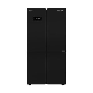 Voltas Beko 626 L Frost Free Side-by-Side Inverter Refrigerator (RSB64GF, Glass Black)