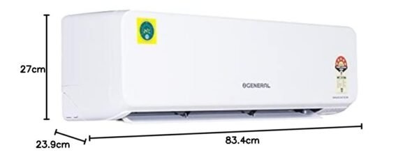 O-General 1.5 Ton 5 Star EFFICIENT & TROPICAL INVERTER Split Air Conditioner - White (ASGG18CGTB-B, Copper Condenser) - Image 2