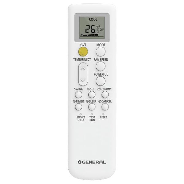 O General 2 Ton 3 Star Inverter Split AC | Copper Condenser | Silicon Coated PCB | Self Diagnosis | Coanda Airflow | Economy Mode | Advance Hyper Tropical (ASGG24CPAB-B, White, 2025 Model) - Image 2