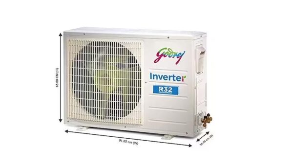 Godrej 2.0 Ton 5 Star, 5-In-1 Convertible Cooling, Inverter Split AC (2023 Model, AC SIC 24LTC5-WWR, White) - Image 2