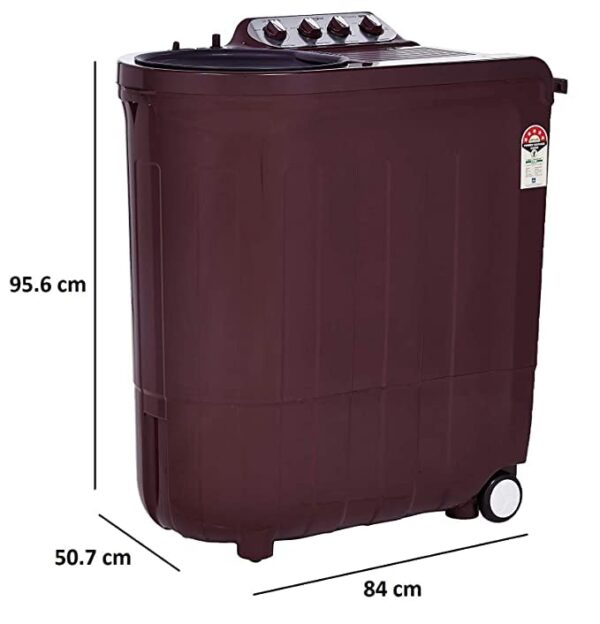 Whirlpool 7.5kg ACE 7.5 SUPER SOAK WINE DAZZLE (10 YR) - Image 5