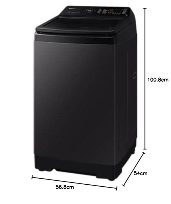 Samsung 10.0 5 star Fully Automatic Top Load Washing Machine (WA10BG4546BVTL,Black Caviar) - Image 7