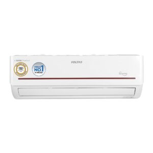 Voltas 1 Ton 3 Star, Hot & Cold Inverter Split AC (Copper, Anti-dust Filter, 123VH Vertis Prism, White)