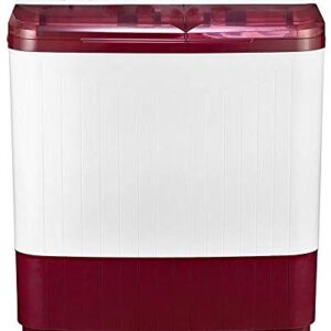 Voltas Beko 8 kg Semi-Automatic Top Loading Washing Machine (WTT80DBRT, Burgundy) 2020