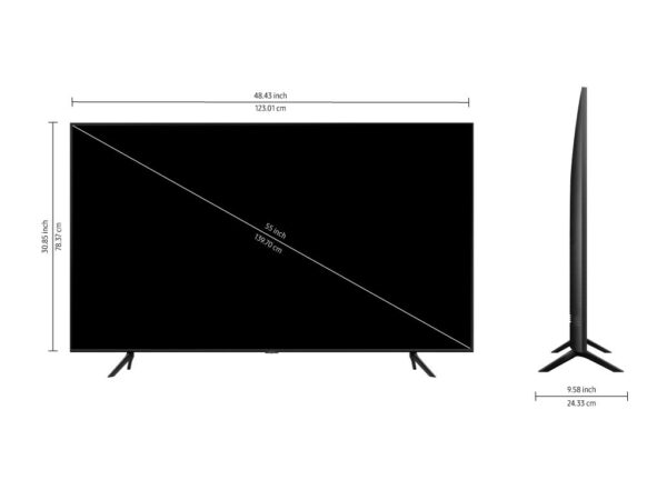 Samsung 139 cm (55 inches) 4K Ultra HD Smart QLED TV QA55Q60TAKXXL (Black) (2020 Model) - Image 2