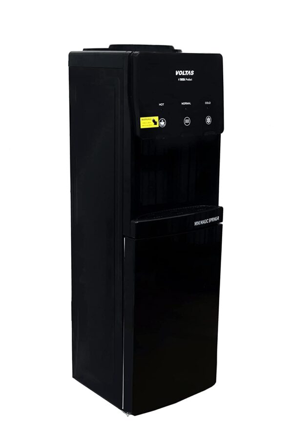 Voltas Floor Mounted Water Dispenser Minimagic Spring R V Plus Black 2023, 2 L & 3 L - Image 2