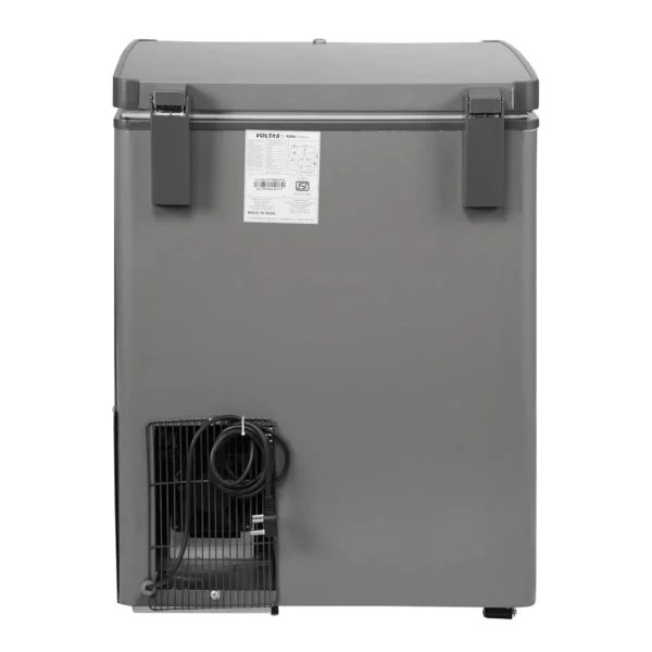 Voltas CVF120SA3-P1-GW 114 Litre 3 Star Convertible Single Door Deep Freezer | Direct Cool | White & Grey | Compact Energy-Efficient Freezer for Home & Commercial Use - Image 3