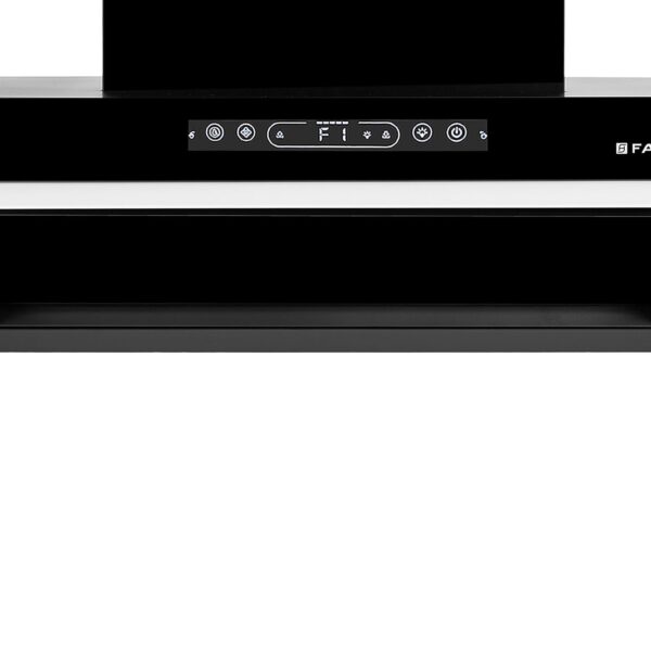 Faber Pinnacle 60cm 1500m³/hr Autoclean Chimney|Digital Display|Filterless|Slant Body|T-Shape Panel|Touch+Gesture|12Yr on Motor,5Yr Comprehensive Warranty by Faber|Hood Pinnacle FL HC BK 60,Matt Black - Image 4