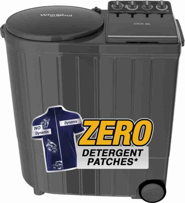 Whirlpool 10 kg 5 Star Semi Automatic Top Load Washing Machine Grey (ACE XL 10 GREY DAZZLE) - Image 6