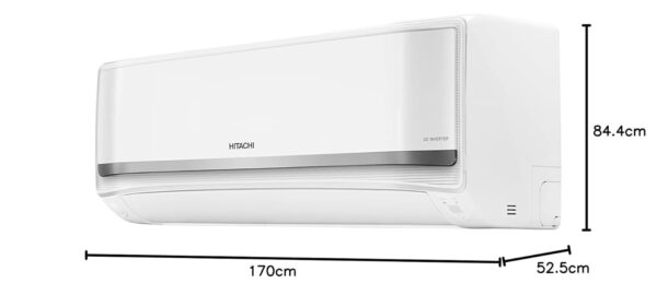 Hitachi 1.5 Ton 5 Star ice Clean Xpandable Plus Inverter Split AC (100% Copper, Dust Filter, Yoshi 5400FXL, R32-RAS.G518PCBISF, Dual Platinum) - Image 8