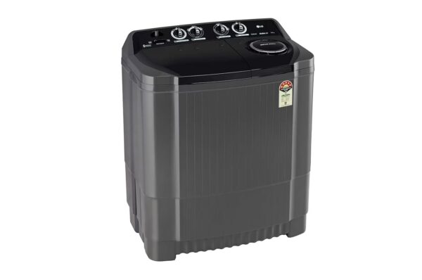 LG 9.5Kg 5 Star Semi Automatic Top Load Washing Machine,(Roller Jet Pulsator + Soak, Rat Away, Middle Black,P9555SKAZ) - Image 9