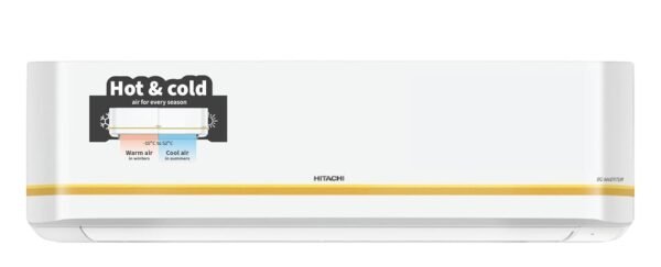 Hitachi 1.5 Ton 3 Star, Hot & Cold Inverter Split AC with Expandable Technology (100% Copper, Dust Filter, 3100HP RSQG318HGXA, White)