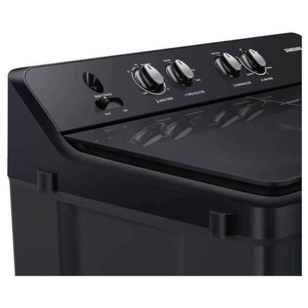 Samsung 8 5 Star Semi-Automatic Top Load Washing Machine Appliance (WT80B3560GB/TL,DARK GRAY) - Image 4