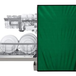 The Furnishing Tree Dishwasher Cover compatible for IFB Neptune FX Free-Standing 12 Place Settings Green