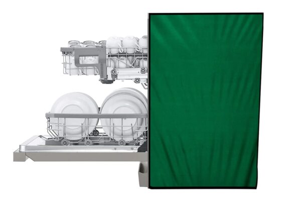 The Furnishing Tree Dishwasher Cover compatible for IFB Neptune FX Free-Standing 12 Place Settings Green