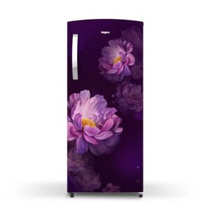 Whirlpool 192 L 3 Star Direct-Cool Single Door Refrigerator (215 IMPRO PRM 3S PURPLE PEONY-Z, 2023 Model)
