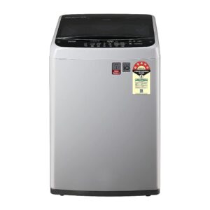 LG 7 kg 5 Star Smart Inverter Technology Fully Automatic Top Load Washing Machine (T70SPSF1ZA, Silver)