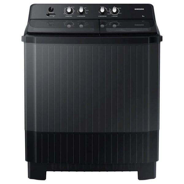 Samsung 8 5 Star Semi-Automatic Top Load Washing Machine Appliance (WT80B3560GB/TL,DARK GRAY)