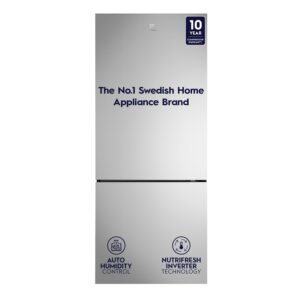 Electrolux 453L Frost Free Inverter Double Door Refrigerator, Bottom Freezer, TasteLockAuto & TasteGuard Technology, Stainless Steel, UltimateTaste 500, EBE4502C-S Visit the Electrolux Store