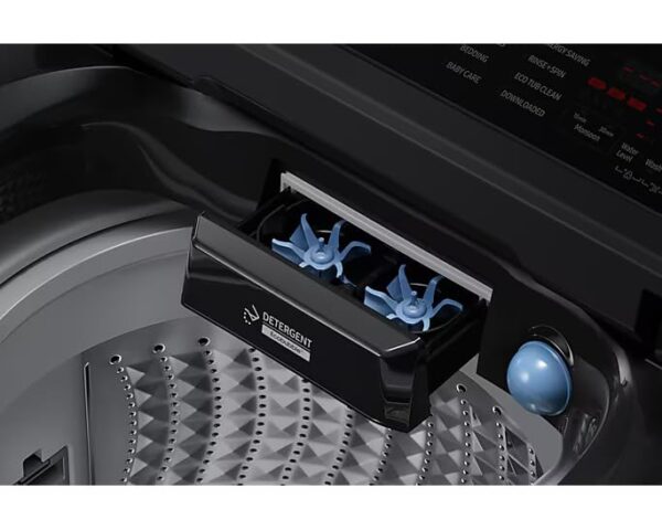 Samsung 10.0 5 star Fully Automatic Top Load Washing Machine (WA10BG4546BVTL,Black Caviar) - Image 8