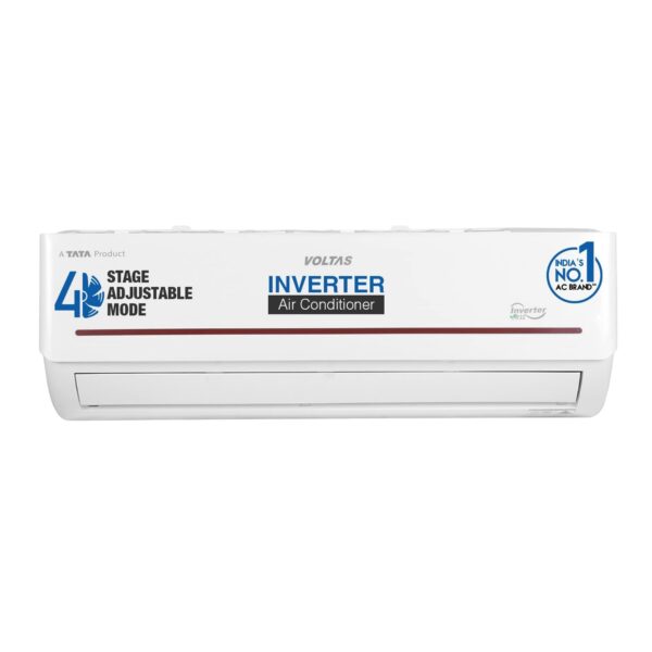 Voltas 1.5 Ton 3 Star Adjustable Inverter Split AC(Copper, 183V Vectra Prism, 4-in-1 Adjustable Mode, White)