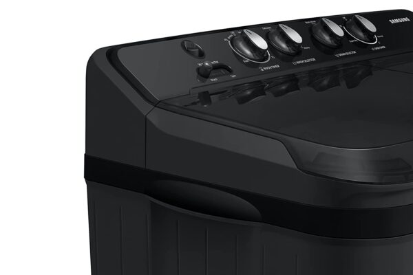 Samsung 8.5 Kg 5 Star Semi Automatic Top Load Washing Machine (WT85B4200GD/TL,DARK GRAY) - Image 2