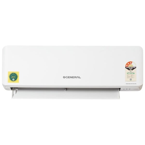General 1.5 Ton 3 Star Inverter Split AC with Coanda Airflow 15M,Anti Bacterial Filter - White (2025 Model ASGG18CNAA-B, Copper Condenser) - Image 3