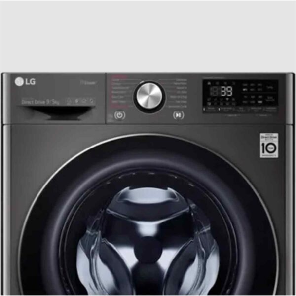 LG 9 kg/5 kg 5 Star WiFi Fully Automatic Front Load Washer Dryer (In-built Heater, FHD0905STB, Black) - Image 7