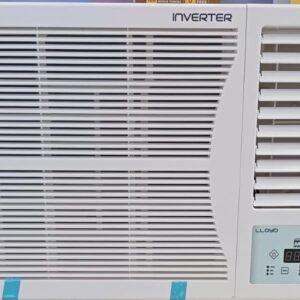 Lloyd 1.5 Ton 5 Star Inverter Window AC (Copper, Clean Air Filter, 2025 Model, GLW18I5FWPGA, White)