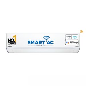 Panasonic 1.5 Ton 5 Star Wi-Fi Inverter Smart Split AC (Copper Condenser, 7 in 1 Convertible with True AI Mode, 4 Way Swing, PM 0.1 Air Purification Filter, CS/CU-VU18AKYF, White)