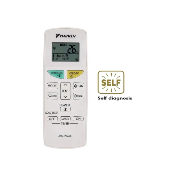 Daikin 2024 Model 1.5 Ton 5 Star Split Inverter AC - White  (ATKM50UV16VA+RKM50UV16VA, Copper Condenser) - Image 6