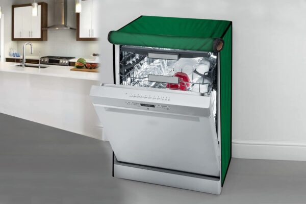 The Furnishing Tree Dishwasher Cover compatible for IFB Neptune FX Free-Standing 12 Place Settings Green - Image 4