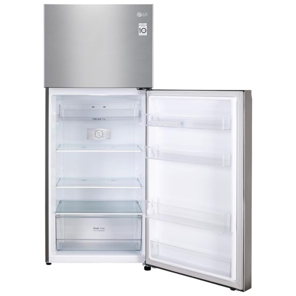 LG 398 L 2 Star Frost-Free Smart Inverter Double Door Refrigerator (2023 Model, GL-S422SPZY, Shiny Steel, Convertible with Express Freezing) - Image 17