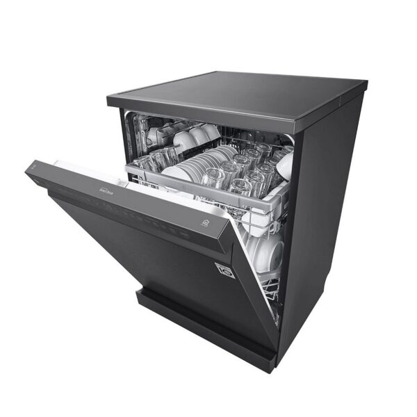 LG 14 Place Setting Free Standing Dish Washer with TrueSteam, QuadWash, EasyRack Plus, Wi-Fi Enabled (DFB424FM, Matte Black, Inverter Direct Drive Motor) - Image 19