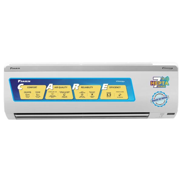Daikin 1.8 Ton 2 Star Fixed Speed Split AC (Copper, Anti Bacterial Filter, FTE60U, White)