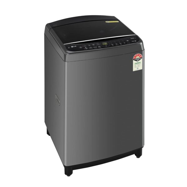 LG 9 Kg 5 Star Inverter Wi-Fi Fully-Automatic Top Loading Washing Machine Appliance (THD09NWM, Middle Black, AIDD Technology & TurboWash) - Image 16
