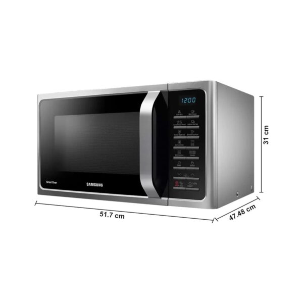 Samsung 28 L Convection Microwave Oven (MC28A5025VS/TL, Silver) - Image 7