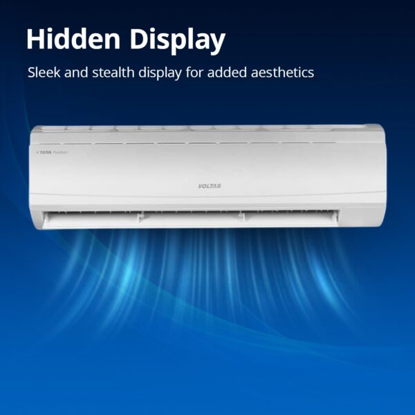 Voltas 2 Ton 3 Star, Fixed Speed Split AC (Copper, Anti Fungi Technology, Anti-dust Filter, 243 Vectra Plus, White) - Image 2