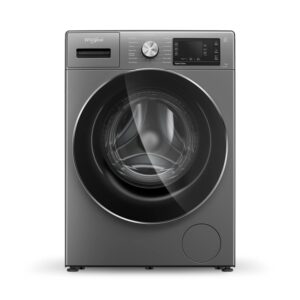 Whirlpool 7kg LCD Touch Ozone Technology Front Load Washing Machine (XO7012BZV, Volcano Grey, Inverter, 1200 RPM)