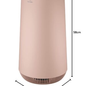 Electrolux Air Purifier for home comes with 4-Stage Filtration that removes 99.99% of Bacteria, Virus and filters up to PM 0.003 (3nm) particles, HEPA Filter, Filter Life of up to 8795 Hrs, Low Noise, Touch screen, Sleep Mode, New Launch, Nordic Pink, UltimateHome 500 (FA41-400PK​)