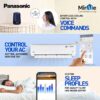 Panasonic EU 7 in 1 Convertible 1.5 Ton 5 Star Inverter Split Smart AC (100% Copper Condenser, CS/CU-EU18BKY5XFM), 55°Tested, PM0.1 Filter, Ag Clean, 4Way Swing, High CFM & Eco tough Outdoor - Image 5