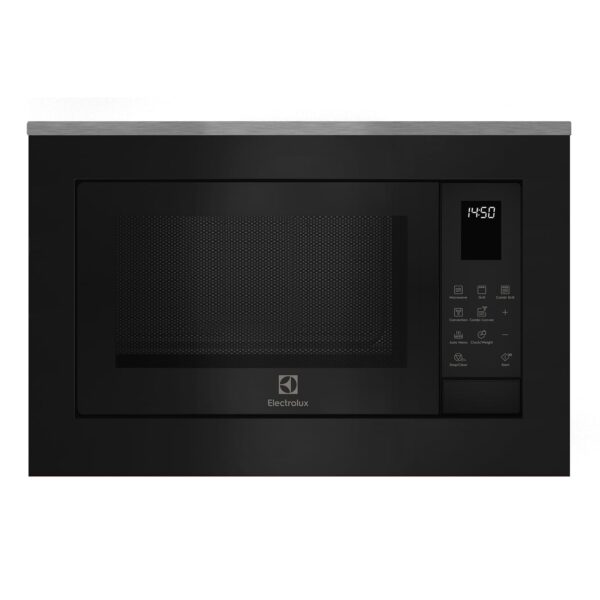 Electrolux 25L 60cm Built-In Combination Microwave Oven with 8 Functions, UltimateTaste 700, Black, Glass, EMSB25XC
