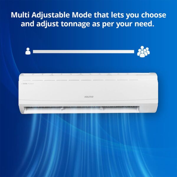 Voltas 2 Ton 3 Star, Fixed Speed Split AC (Copper, Anti Fungi Technology, Anti-dust Filter, 243 Vectra Plus, White) - Image 4