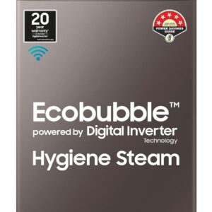 Samsung 10 Kg '5 star Ecobubble™ Wi-Fi Inverter Fully Automatic Top Load Washing Machine (WA10BG4686BRTL, Rose Brown), Bubble Storm & Super Speed technology