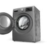 Whirlpool 7kg LCD Touch Ozone Technology Front Load Washing Machine (XO7012BZV, Volcano Grey, Inverter, 1200 RPM) - Image 4
