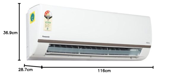 Panasonic 7 in 1 Convertible 1.5 Ton 3 Star Inverter Split Smart AC with Amazon Alexa and Google Assistant Support (Copper Condenser, CS/CU-AU18ZKY3F) - Image 4