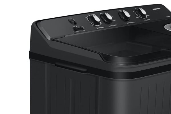 Samsung 11.5 Kg Semi-Automatic Top Load Washing Machine Appliance (WT11A4260GD/TL,Dark Gray) - Image 3