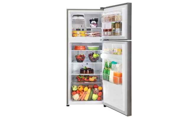 LG 260 L With Inverter Frost Free Refrigerator Freezer On Top, Dazzle Steel (Gl-N292Bdsy) - Image 4